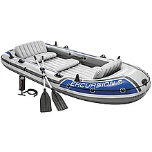 Надувная лодка Intex Excursion-5 68325NP пятиместная