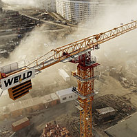 Башенный кран WELLD QTZ 160 (7022) - 12 т