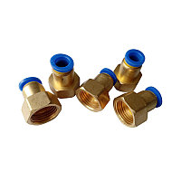 Фитинг зажимной 8 мм, 1/4" ВР Гамматест YPCF08-02
