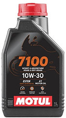 113199  Масло четырехтактное 10W30 синтетическое MOTUL 7100 4T 1 л (104089, 104090)