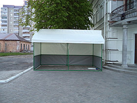 Торговая палатка с "ломаной крышей", размер 2,50 х4,00 м