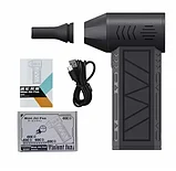 Воздуходувка портативная аккумуляторная Mini jet fan X8, фото 3