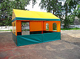 Торговая палатка с двухскатной крышей размерои 3х4 м, фото 4