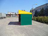 Торговая палатка с "односкатной крышей". Размер 2х4м, фото 2