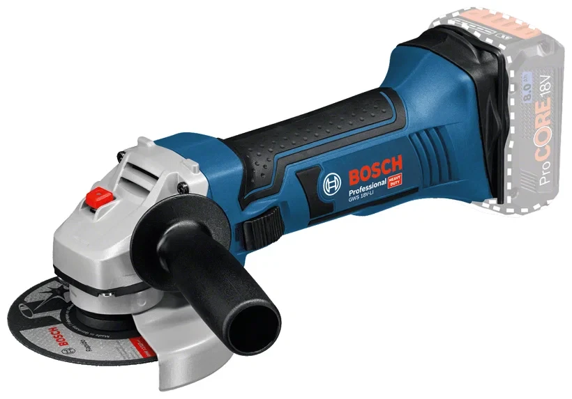 Угловая шлифмашина BOSCH GWS 18-125 (в коробке)