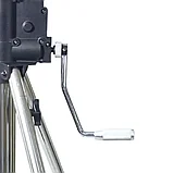 Стойка с редукторной колонной KUPO 484 HEAVY DUTY WIND-UP STAINLESS STEEL STAND, фото 4
