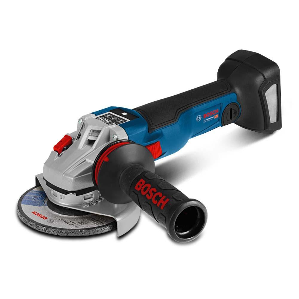 Аккумуляторная угловая шлифмашина BOSCH GWS 18V-10SC (0.601.9G3.40B)