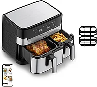 Аэрогриль (аэрофритюрница) Tefal Dual Easy Fry & Grill EY905D