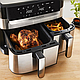 Аэрогриль (аэрофритюрница) Tefal Dual Easy Fry & Grill EY905D, фото 6