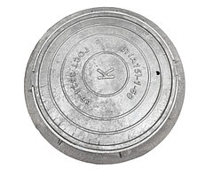 Люк канализационный (тип "Л") А15 круглый H=60мм Л(А15)-1-60 ГОСТ 3634-2019