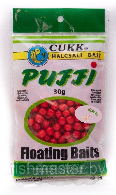 Плавающая насадка CUKK Puffi Mini 4-6мм 30г Криль цв.Красный
