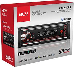 Автомагнитола ACV AVS-930BR 1DIN 4x50Вт ПДУ (37985)