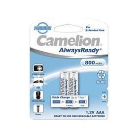 Camelion AAA- 800mAh Ni-Mh Always Ready BL-2 (NH-AAA800ARBP2, аккумулятор, 1.2В) (2 шт. в уп-ке)
