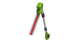 Greenworks G24PH51 Кусторез штанговый аккумуляторный, 24V, 51см, без АКБ и ЗУ [2300707]