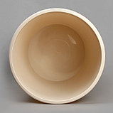 Бак хозяйственно - бытовой, 100 л, пластиковый, с крышкой, бежевый, фото 5