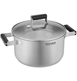 Кастрюля Rondell Bayoneta RDS-1808 5.1л. d 24см (с крышкой) стальной