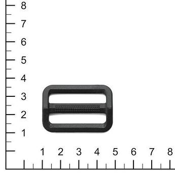 Пряжка 30мм R 0016 (MF2886) черн      ( R0026, R3201 (C), R3201 (Q), 2-щелев. (A), 2-щелев (VP))