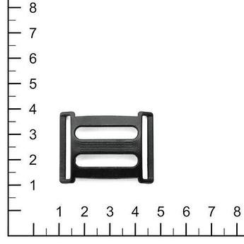 Пряжка 25мм R 0011 (MF 6885) черн (25х25мм)