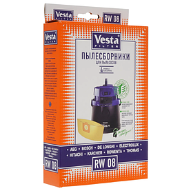 Комплект пылесборников для пылесоса Vesta RW 08 (4шт)