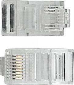 Коннектор Buro (BU-CONRJ45-50PCS) RJ45 прозрачный (упак.:50шт)