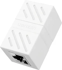 Коннектор-соединитель UGREEN NW114 (20311) RJ 45 Network Keystone Jack In-Line Coupler Female to Female. В