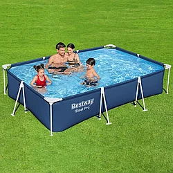 ГАРАНТИЯ ГОД!Бассейн Bestway каркасный Steel Pro 300x201x66см 3300л 56404, заплатки для ремонта