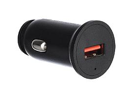Сетевое З/У/ Автомобильное З/У GoPower GPQC11-1U 1USB 18W черный (1/100)