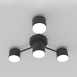 Sfera-sveta CL-BLACK DOT-R001-GX53*4 BK (1) Люстра NW