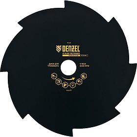 Denzel Диск для триммера, 230 х 25,4 толщина 1,6 мм, 8 лезвий [96328]