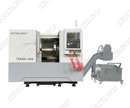 Горизонтальный токарный станок MetalCraft с ЧПУ ТСК50-500 (ТСК50-500.F11/15.A2-6.8K.203T), фото 2