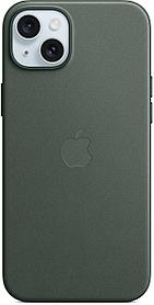 Чехол (клип-кейс) Apple FineWoven Case, Evergreen, для Apple iPhone 15 Plus [mt4f3fe/a]