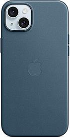 Чехол (клип-кейс) Apple FineWoven Case, Pacific Blue, для Apple iPhone 15 Plus [mt4d3fe/a]