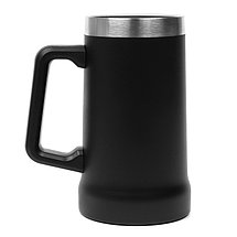 Кружка стальная с двойными стенками Beer, 700 мл, фото 2