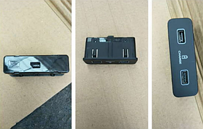 Разъем USB задних сидений Geely Atlas Pro