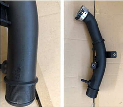 Трубка интеркулера левая Geely Atlas Pro/BelGee X70