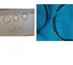 Кольца поршневые комплект на 1 поршень Geely Coolray NEW 2023-