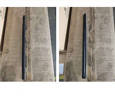 Уплотнитель капота левый Geely Tugella