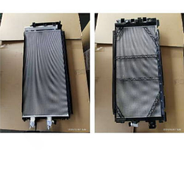 Радиатор кондиционера в сборе с рамкой Geely Tugella