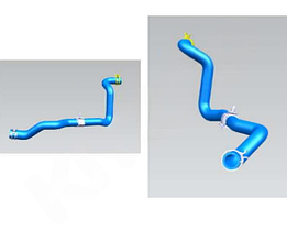 Шланг отопителя выпускной Geely Tugella