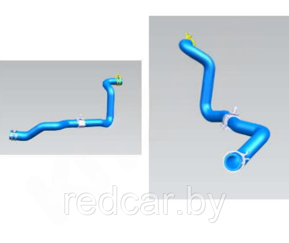 Шланг отопителя выпускной Geely Tugella