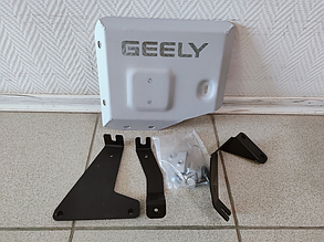 Защита редуктора (алюминий 3мм + крепеж) Geely Monjaro