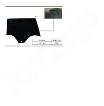 Стекло двери задней правой Geely Monjaro