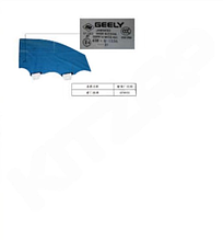 Стекло двери передней правой Geely Monjaro