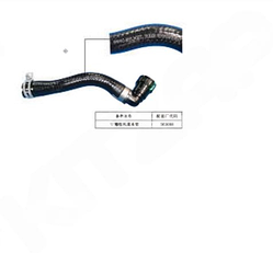Шланг отопителя нижний Geely Monjaro