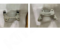 Скоба суппорта заднего левого с направляющими (серебро) Geely Coolray/BelGee X50