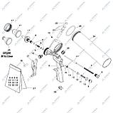 Пистолет пневматический для нанесения распыляемых однокомпонентных герметиков F1/SAM MY2020 11/A, фото 4