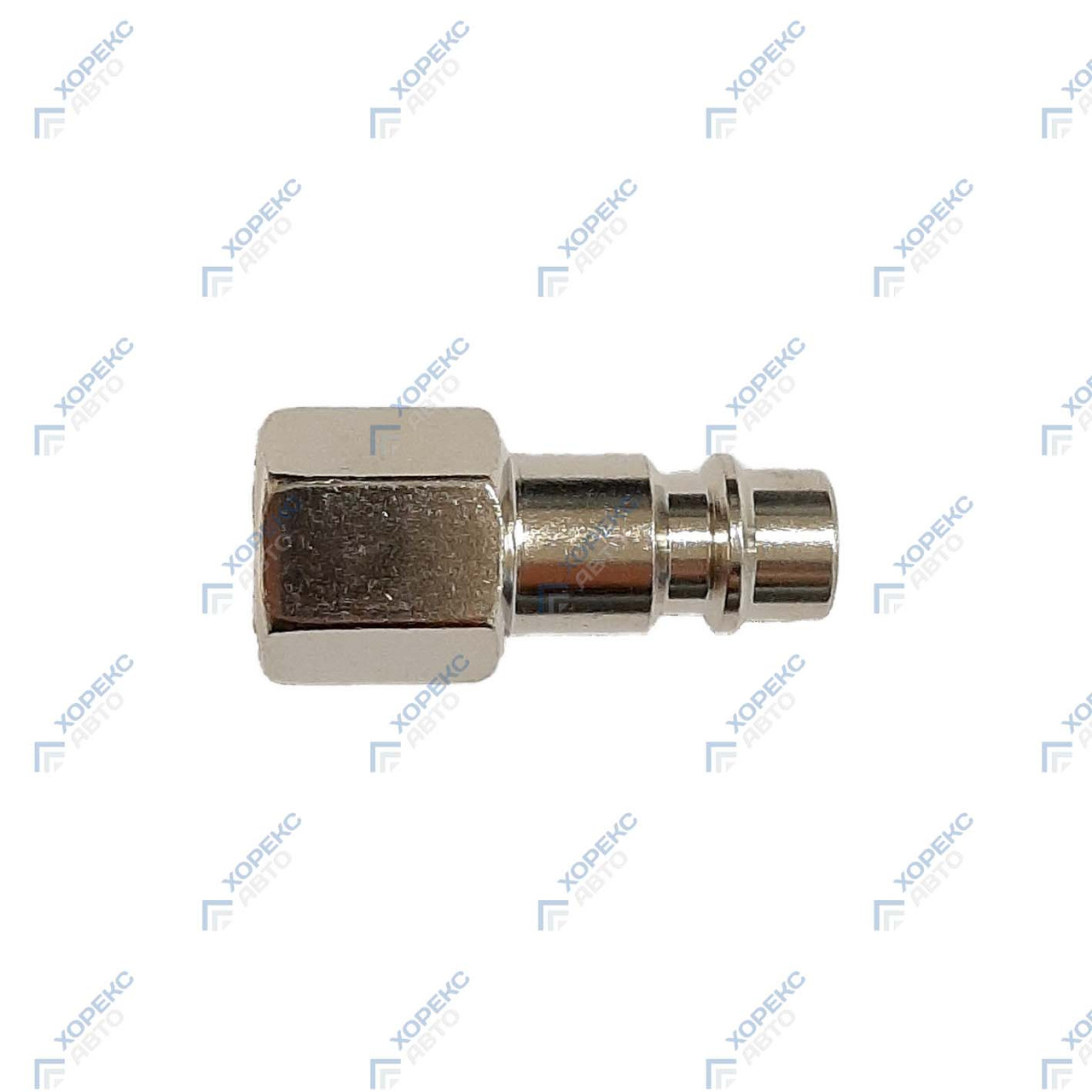 Штуцер пневматический стальной 1/4" ВР Гамматест YE12-2PF