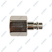 Штуцер пневматический стальной 1/2" ВР Гамматест YE12-4PF