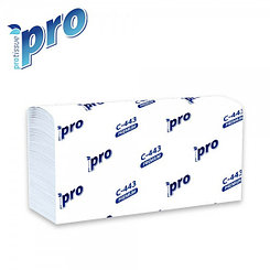 Полотенца бумажные PROtissue Premium, 2 слоя, 24*21.5см, 32г/м2, 190л