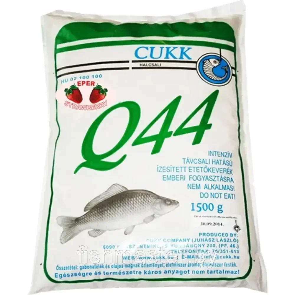 Прикормка рыболовная CUKK Q44 1,5 kg Клубника 1,5кг Клубника